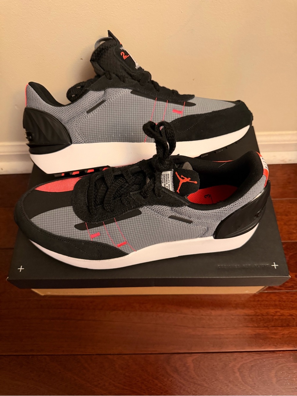 Jordan Granville Pro Cool Grey/Infrared 23 Men’s 9.5 NEW w/ Box - Picture 6 of 9